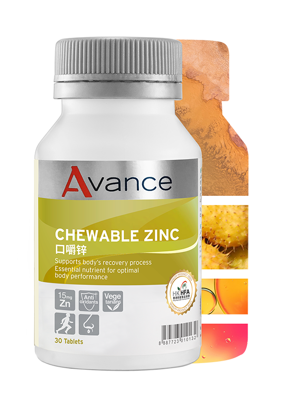 Chewable Zinc ingredients