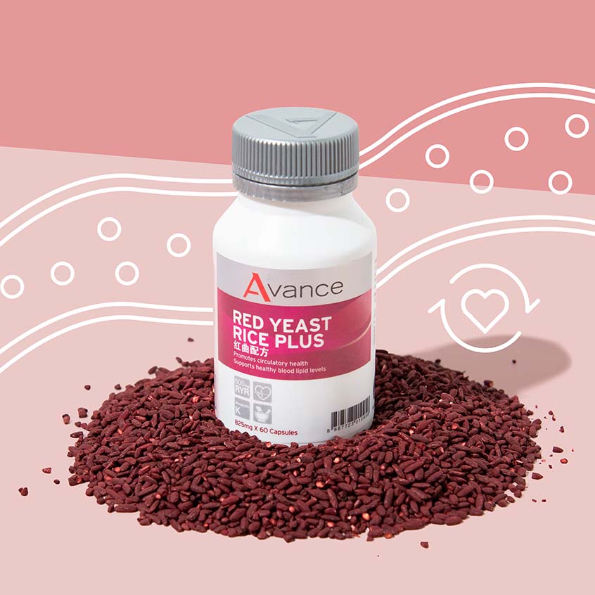 Red Yeast Rice Plus styled